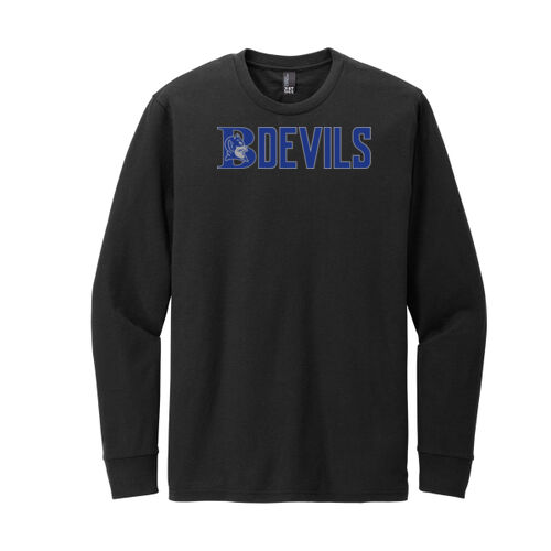 Blue Devil Gray LS Tee Thumbnail